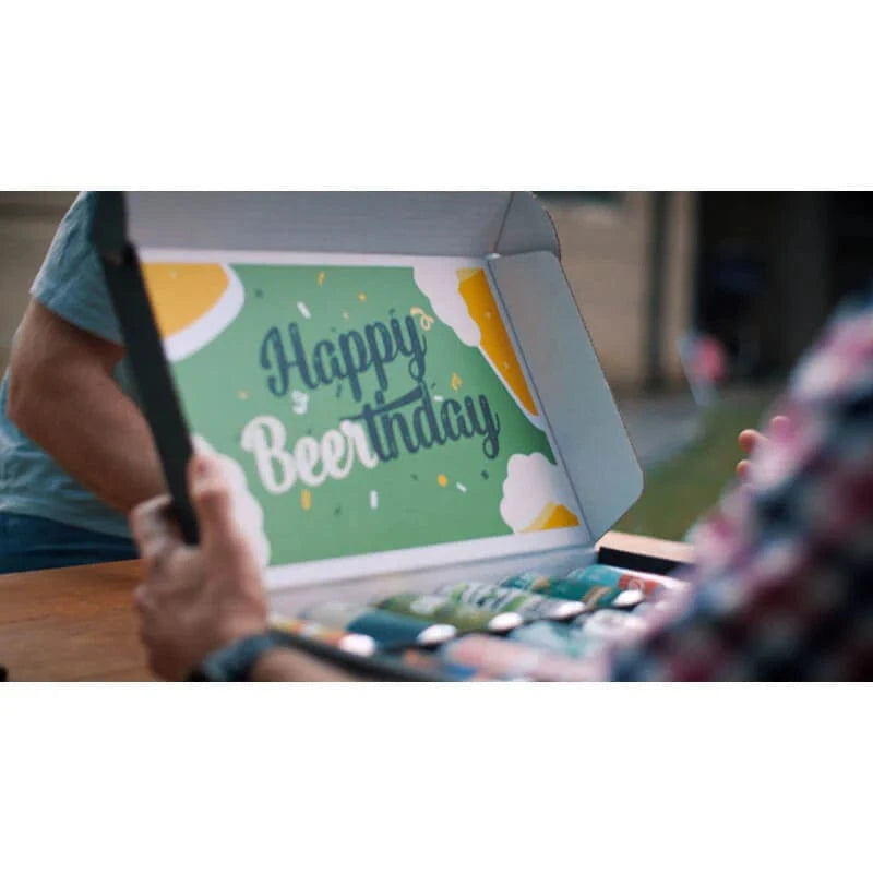 Birthday Beer Box Dozen Brews Core Beer Cartel