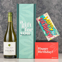 Birthday Wine & Chocolate Hamper Brewquets