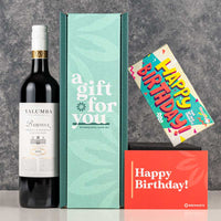 Birthday Wine & Chocolate Hamper Brewquets