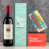 Birthday Wine & Chocolate Hamper Shiraz Gift Packs Brewquets