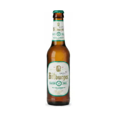 Bitburger Helles Lagerbier Gluten Free 330ml Bottle Craft Beer Bitburger