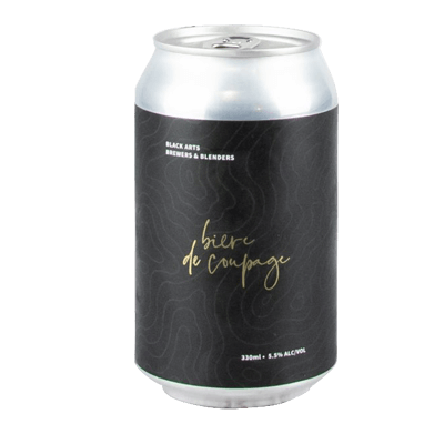 Black Arts Biere De Coupage Sour Ale Single Craft Beer Black Arts Brewers and Blenders