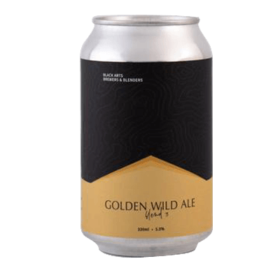 Black Arts Golden Wild Ale 330ml Can Craft Beer Black Arts Brewers and Blenders