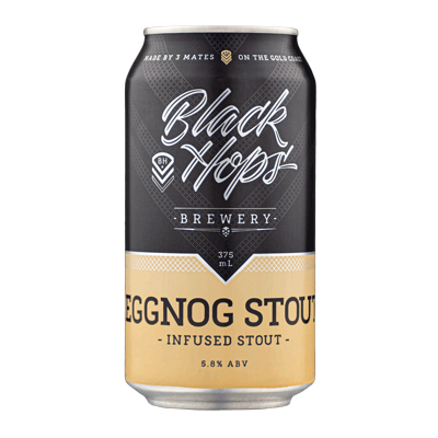 Black Hops Eggnog Stout Craft Beer Black Hops Brewing