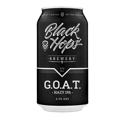 Black Hops G.O.A.T NEIPA 375ml Can Craft Beer Black Hops Brewing