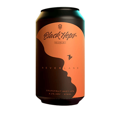 Black Hops Neverland Grapefruit Hazy DIPA Craft Beer Black Hops Brewing