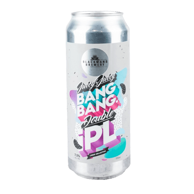 Blackman's Juicy Juicy Bang Bang Double IPL Craft Beer Blackman's Brewery
