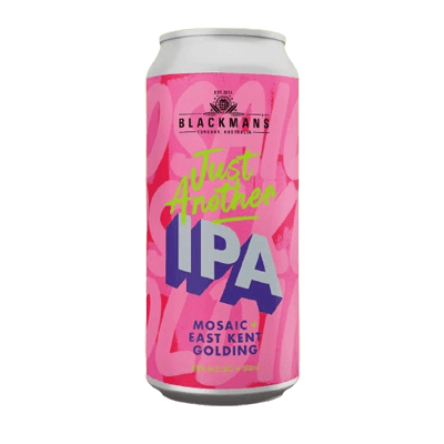 Blackman's Just Another IPA Mosaic & East Kent Golding 500ml Can Craft Beer Blackman's Brewery