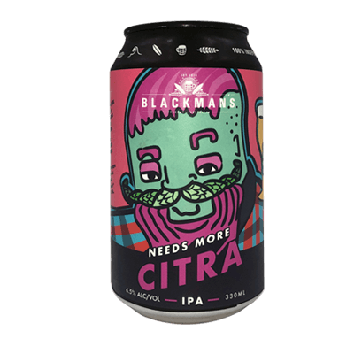 Blackman's Needs More Citra! IPA Craft Beer Blackman's Brewery