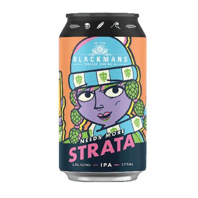Blackman's Needs More Strata IPA 375ml Can Craft Beer Blackman's Brewery
