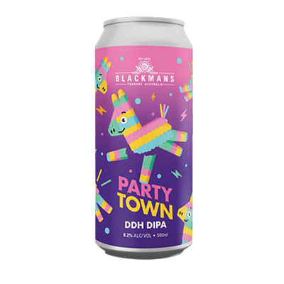 Blackman's Party Town DDH DIPA 500ml Can Craft Beer Blackman's Brewery