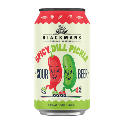 Blackman's Spicy Dill Pickle Sour Beer 375ml Can Craft Beer Blackman's Brewery