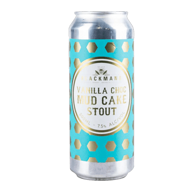 Blackman's Vanilla Chocolate Mud Cake Stout Single Craft Beer Blackman's Brewery