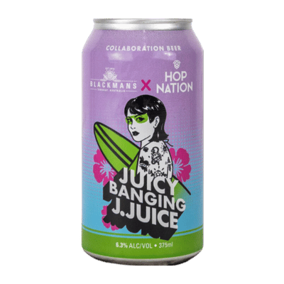Blackmans x Hop Nation Juicy Banging J. Juice NEIPA 375ml Can Craft Beer Blackman's Brewery