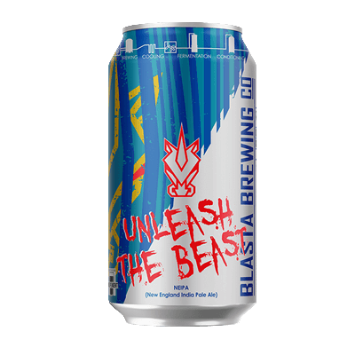 Blasta Unleash the Beast NEIPA Craft Beer Blasta Brewing Company