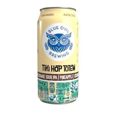 Blue Owl Tiki Hop Totem Pineapple & Coconut Milkshake Sour IPA 473ml Can Craft Beer Blue Owl Brewing