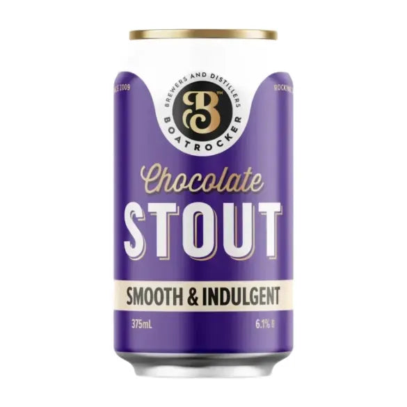 Boat Rocker Chocolate Stout 375ml Can Craft Beer Boatrocker