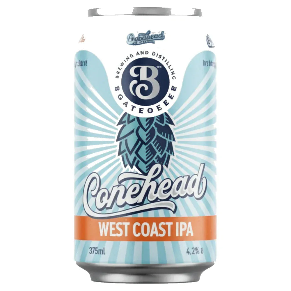Boatroacker Conehead West Coast IPA 375ml Can Craft Beer Boatrocker