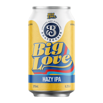 Boatrocker Big Love Hazy IPA 375ml Can Craft Beer Boatrocker Brewers & Distillers