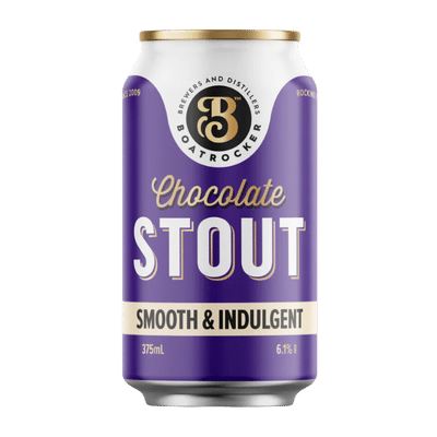 Boatrocker Chocolate Stout 375ml Can Craft Beer Boatrocker Brewers & Distillers