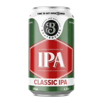 Boatrocker Classic IPA 375ml Can Craft Beer Boatrocker