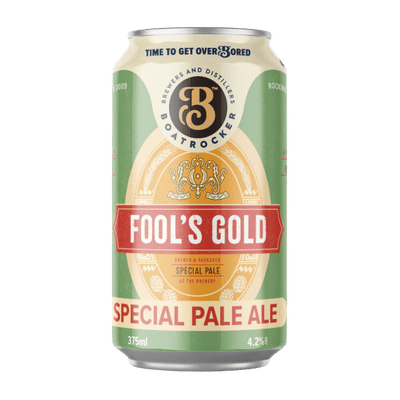Boatrocker Fool's Gold Special Pale Ale 375ml Can Craft Beer Boatrocker Brewers & Distillers