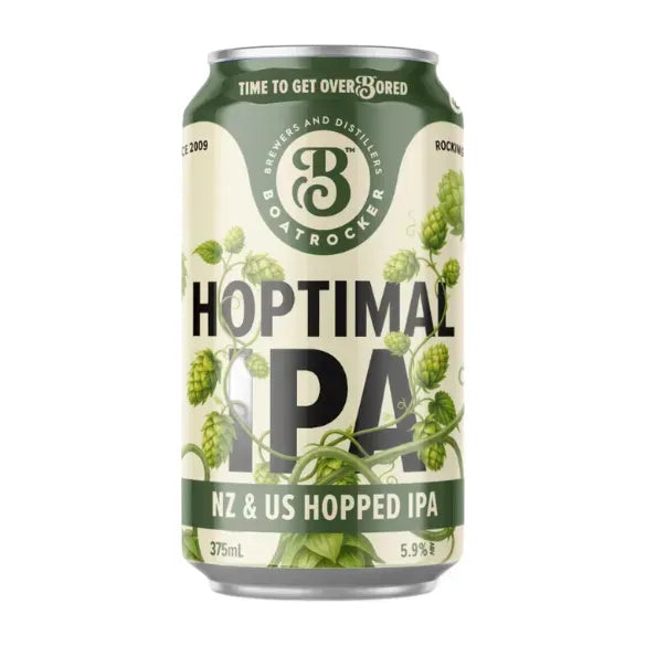 Boatrocker Hoptimal IPA 375ml Can Craft Beer Boatrocker
