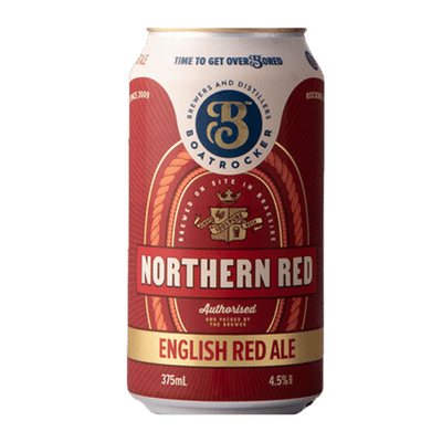 Boatrocker Northern Red English Red Ale 375ml Can Craft Beer Boatrocker Brewers & Distillers