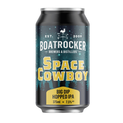 Boatrocker Space Cowboy Big Dip Hopped IPA 375ml Can Craft Beer Boatrocker Brewers & Distillers