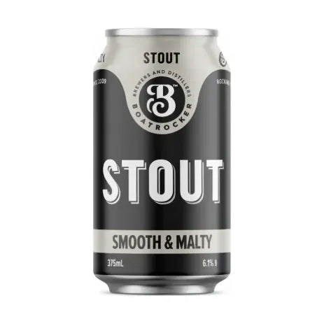 Boatrocker Stout 375ml Can Craft Beer Boatrocker