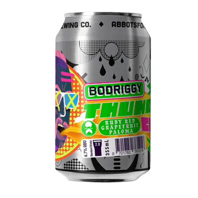 Bodriggy Thundercloud Ruby Red Grapefruit Paloma Sour IPA Craft Beer Bodriggy Brewing Co