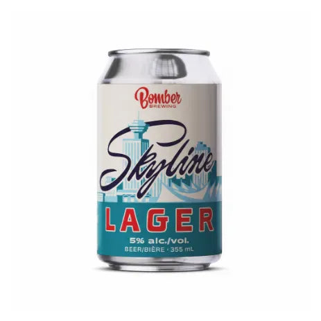 Bomber Skyline Lager 355ml Can Craft Beer Bomber Brewing