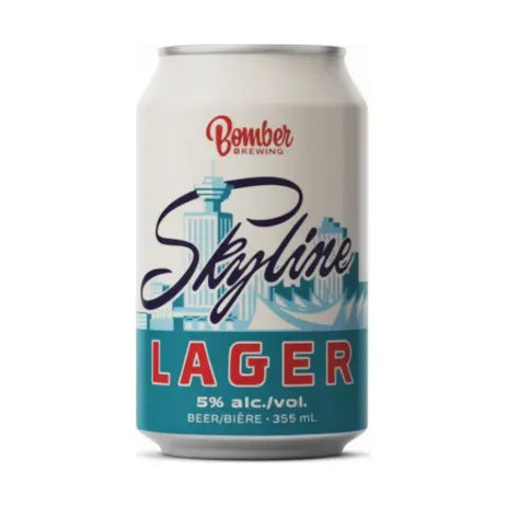 Bomber Skyline Lager 355ml Can Craft Beer Bomber Brewing