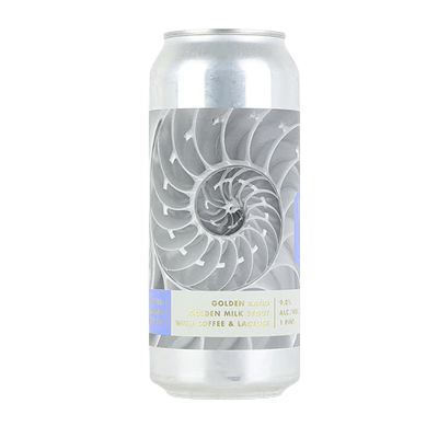 Bottle Logic Brewing Golden Ratio El Paraiso Golden Milk Stout with Coffee & Lactose 473ml Can Craft Beer Bottle Logic Brewing