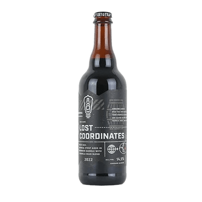 Bottle Logic Lost Coordinates BBA Imperial Stout 500ml Bottle Single Craft Beer Bottle Logic Brewing