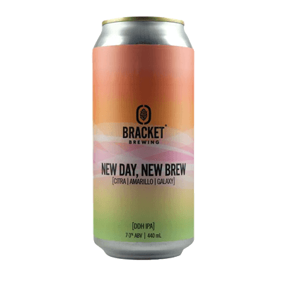 Bracket New Day, New Brew DDH IPA 440ml Can Craft Beer Bracket Brewing