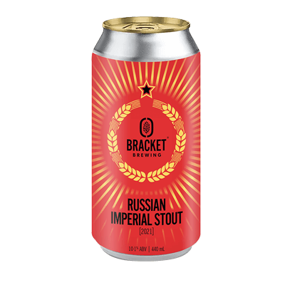 Bracket Russian Imperial Stout 440ml Can Single Craft Beer Bracket Brewing