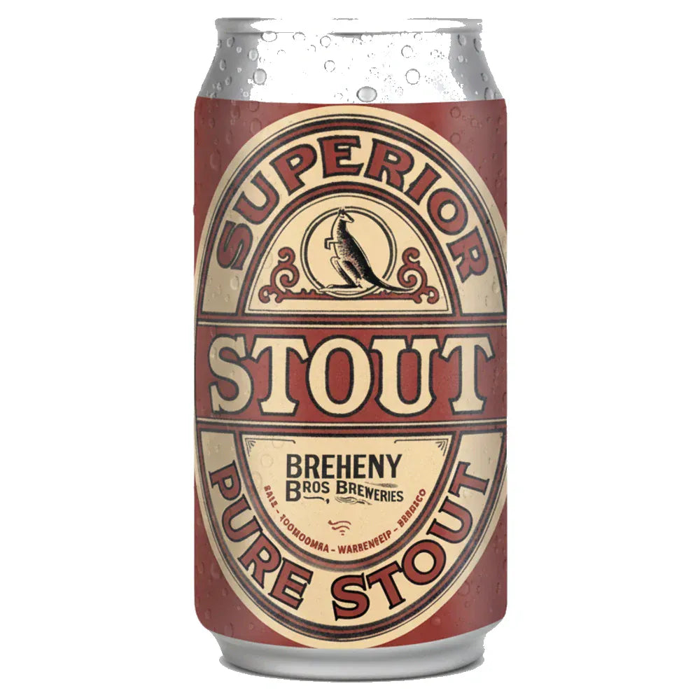 Breheny Brothers Superior Stout 355ml Can Craft Beer Breheny Brothers