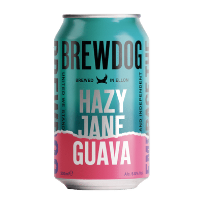 BrewDog Hazy Jane Guava NEIPA 375ml Can Craft Beer BrewDog