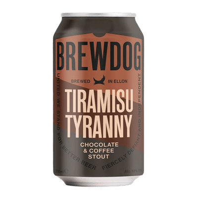 BrewDog Tiramisu Tyranny Coffee & Chocolate Imperial Stout 375ml Can Craft Beer BrewDog
