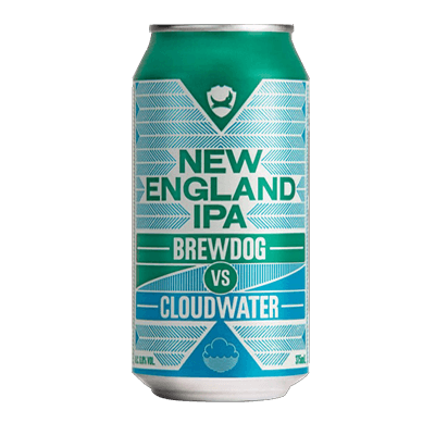 BrewDog VS Cloudwater New England IPA 375ml Can Craft Beer BrewDog
