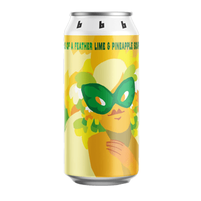 Brick Lane Birds of A Feather Lime & Pineapple Sour Ale Craft Beer Brick Lane Brewing Co