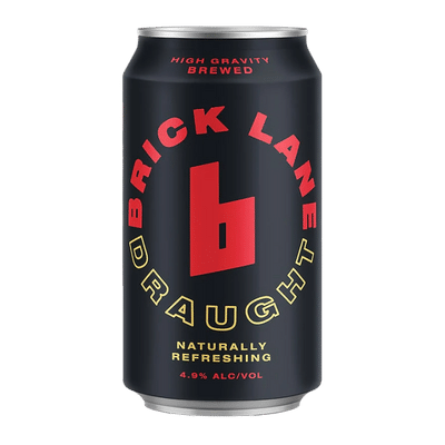 Brick Lane Natural Draught 375ml Can Craft Beer Brick Lane Brewing Co