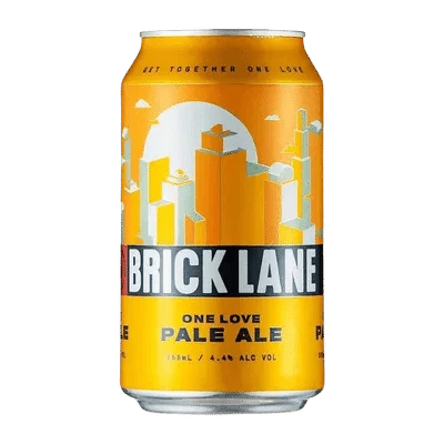 Brick Lane One Love Pale Ale 355ml Can Craft Beer Brick Lane Brewing Co