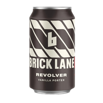Brick Lane Revolver Vanilla Porter 355ml Can Craft Beer Brick Lane Brewing Co