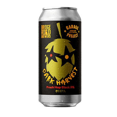 Bridge Road/Garage Project Dark Harvest Fresh Hop Black IPA 440ml Can Craft Beer Bridge Road Brewers