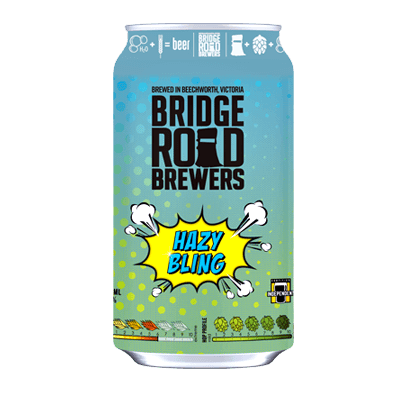 Bridge Road Hazy Bling Hazy IPA Craft Beer Bridge Road Brewers
