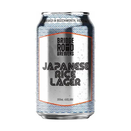 Bridge Road Japanese Rice Lager 355ml Can Craft Beer Bridge Road