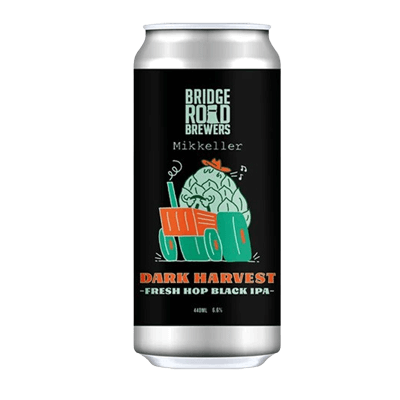 Bridge Road/Mikkeller Dark Harvest Fresh Hop Black IPA Craft Beer Bridge Road Brewers