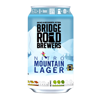 Bridge Road Nitro Mountain Lager Craft Beer Bridge Road Brewers
